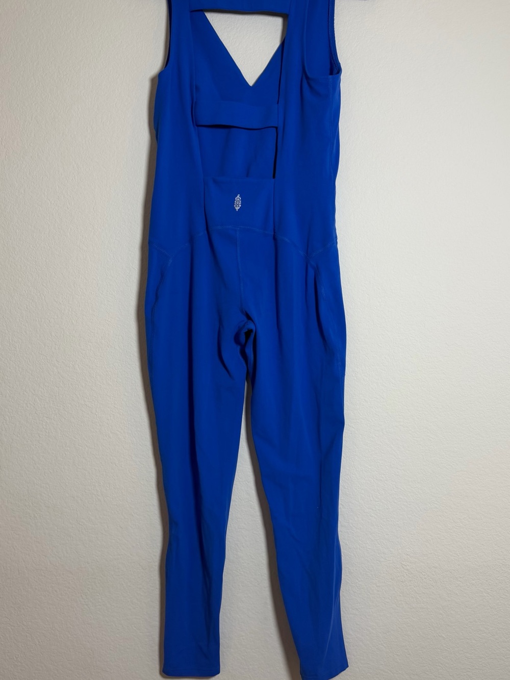 Free people Women’s Electric Blue Stretch Jumpsuit